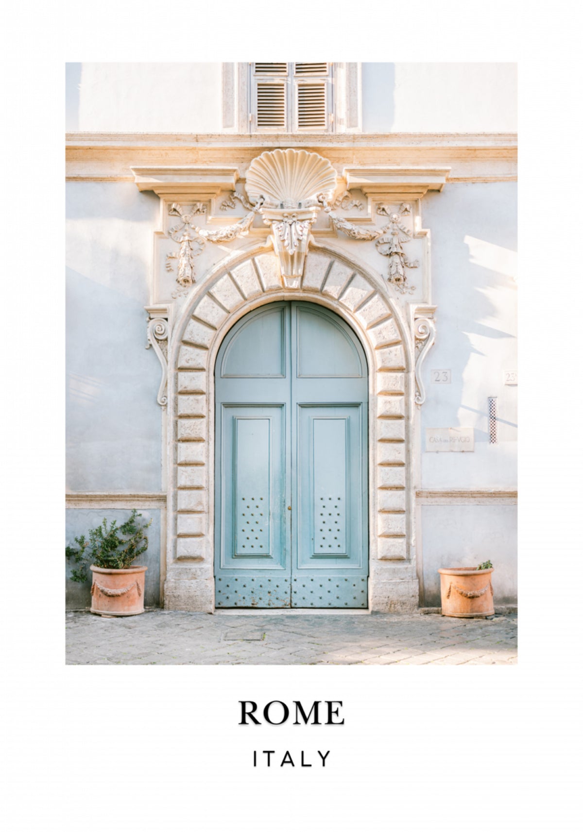 Rome Italy Travel Poster - Posterbox