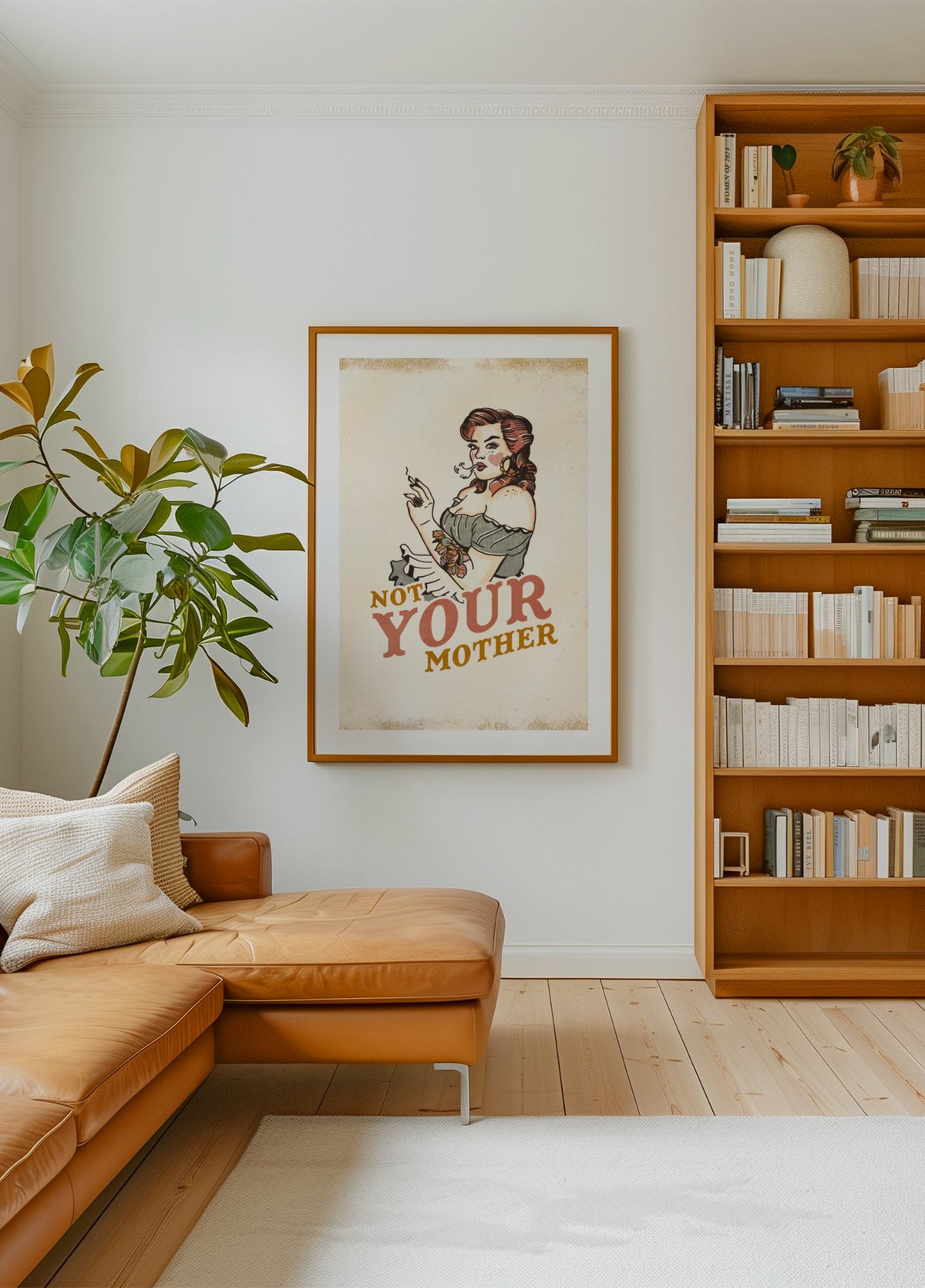 Not Your Mother Rockabilly Pinup With Sassy Attitude - Posterbox