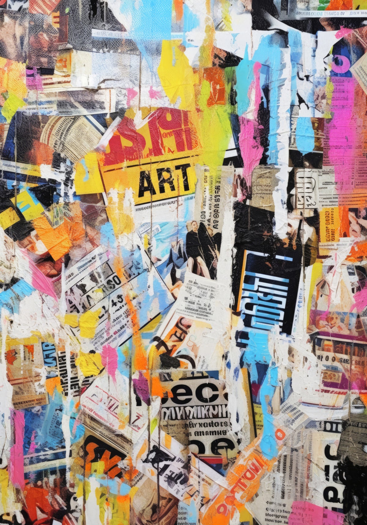 Urban Chaos Collage - Posterbox