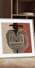 Tribal Figure With Hat - Posterbox