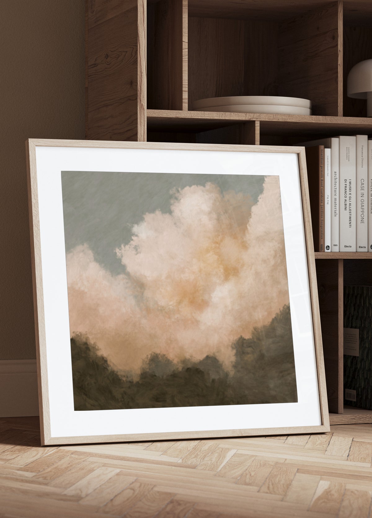 Serene Mountain Clouds - Posterbox