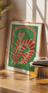 Striped Cat Stretching - Posterbox