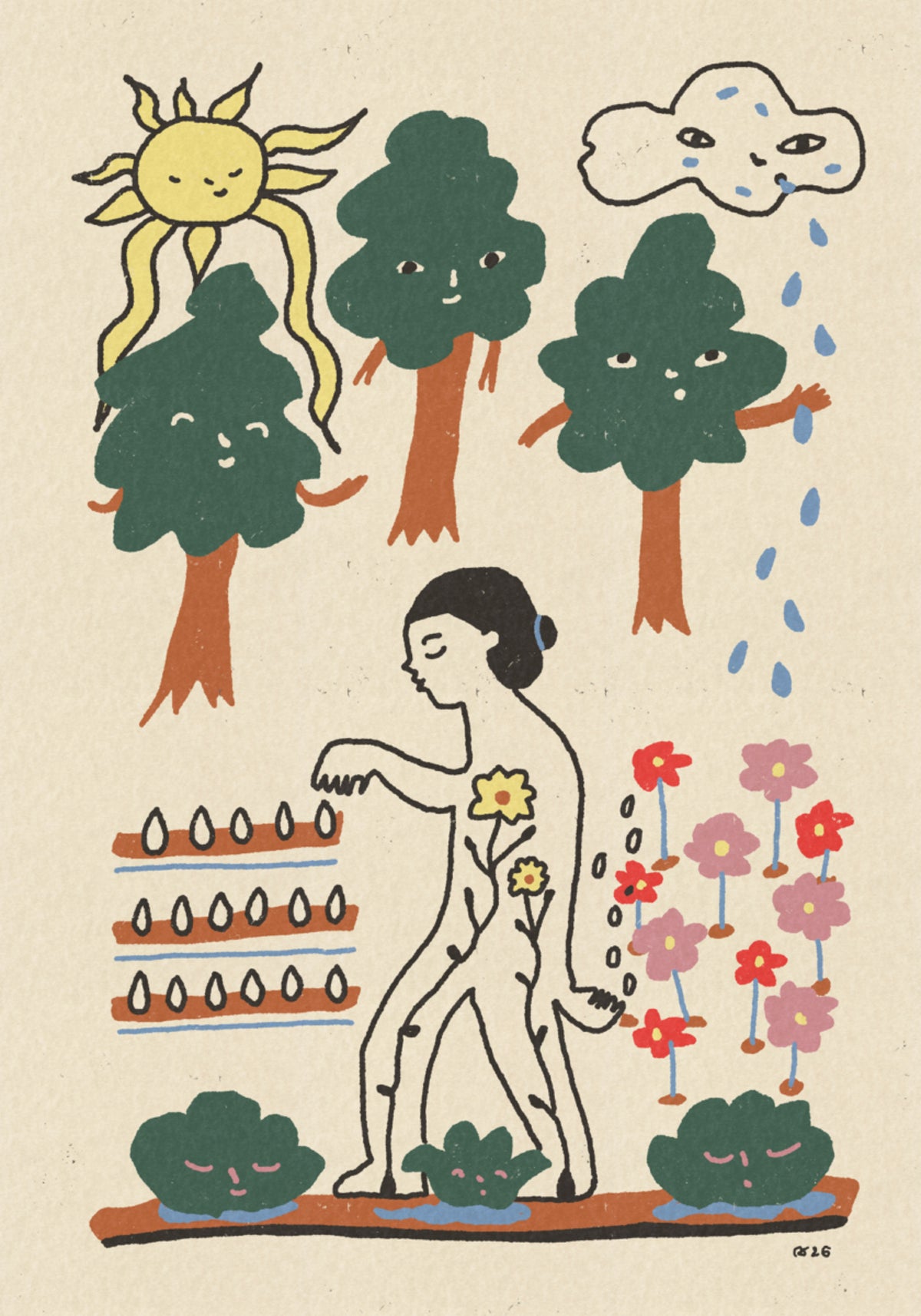 Inner Garden Growth - Posterbox