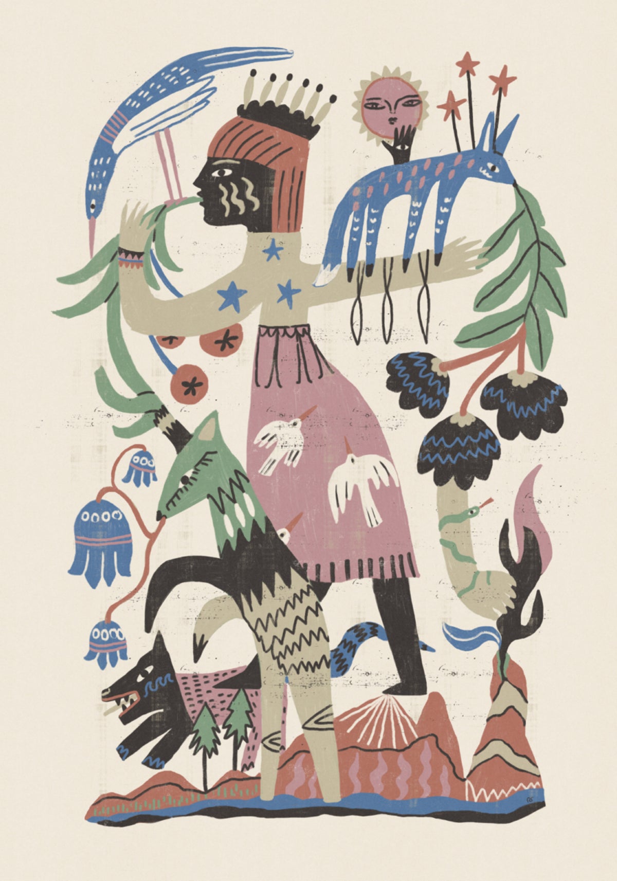 Mythical Nature Queen - Posterbox