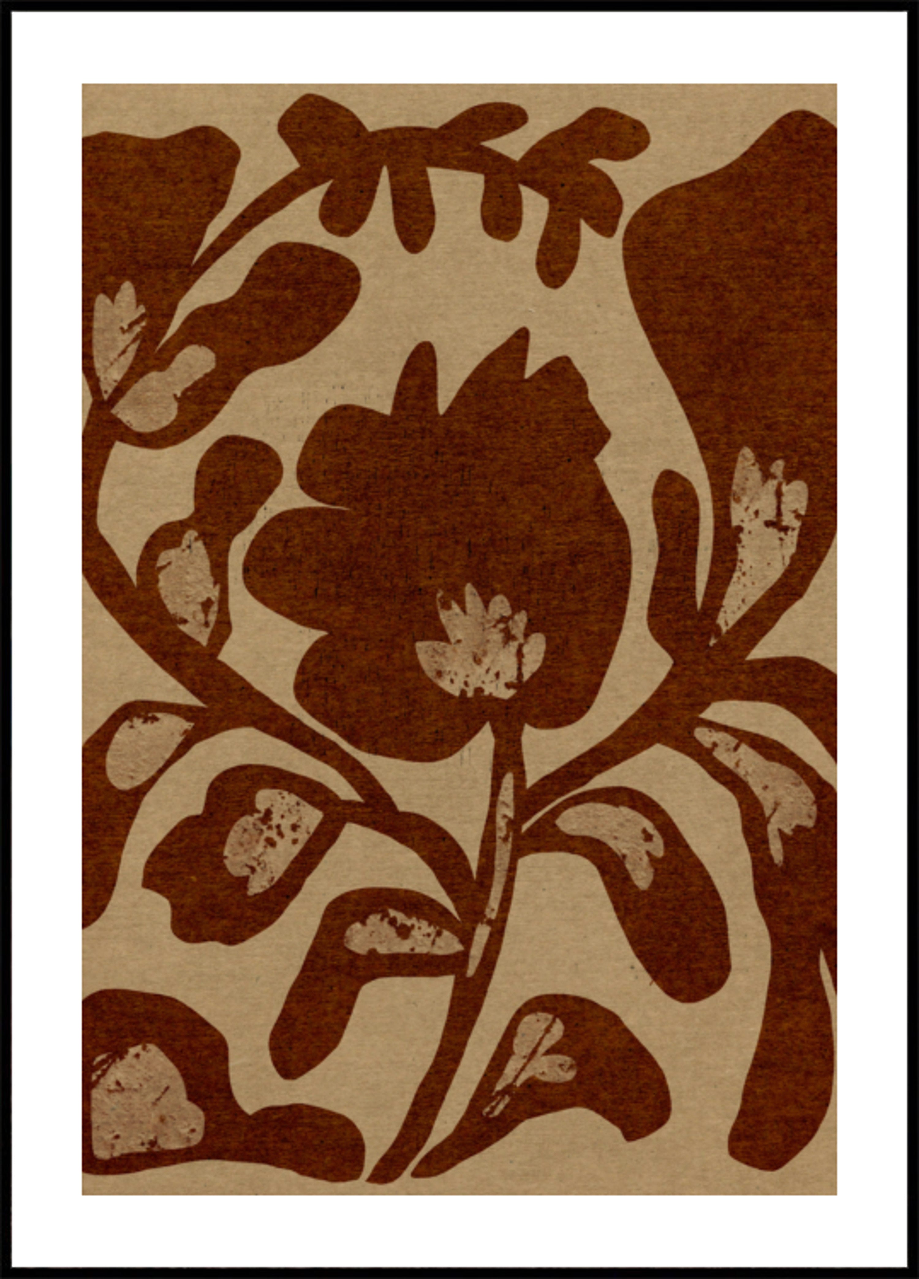 Earthy Floral Motif