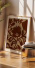 Earthy Floral Motif - Posterbox