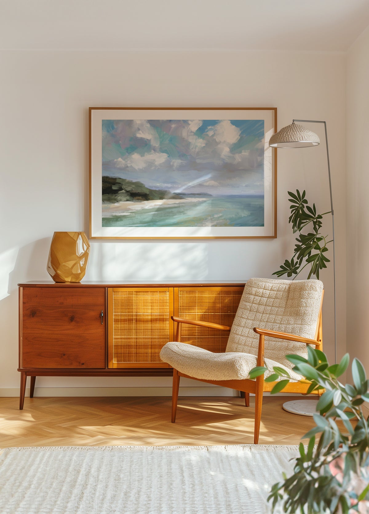 Peaceful Beach Scene - Posterbox