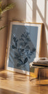 Elegant Blue Botanical - Posterbox