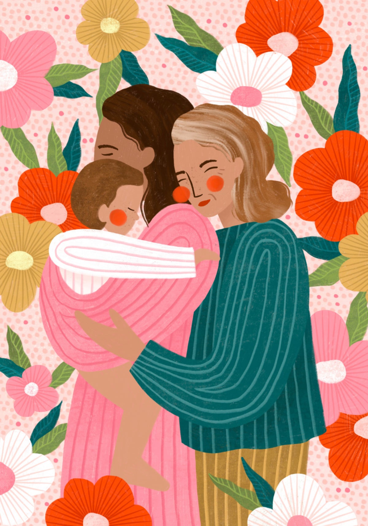 THREE GENERATIONS OF MOTHERHOOD - Posterbox