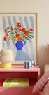 Cheerful Floral Pitcher - Posterbox