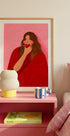 Cozy Woman Apple - Posterbox