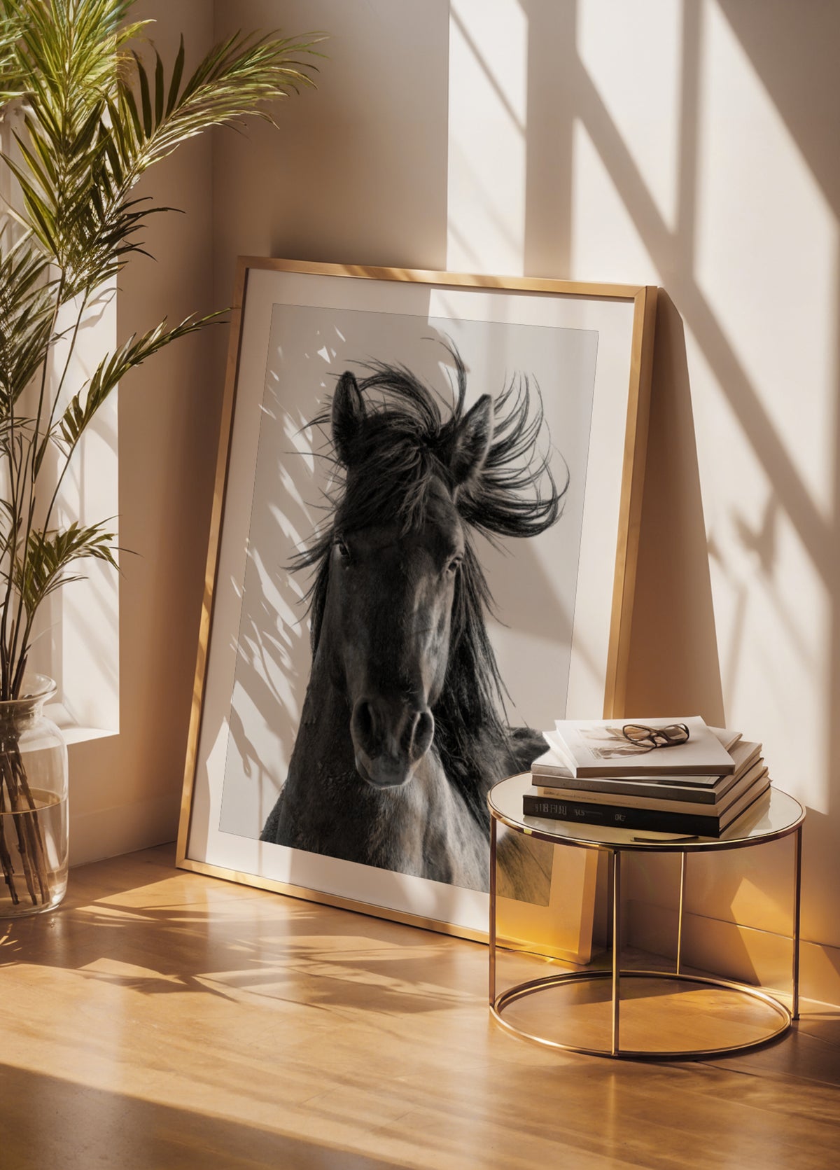 Wild Horse Portrait - Posterbox