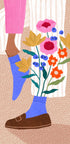 Whimsical Flower Legs - Posterbox