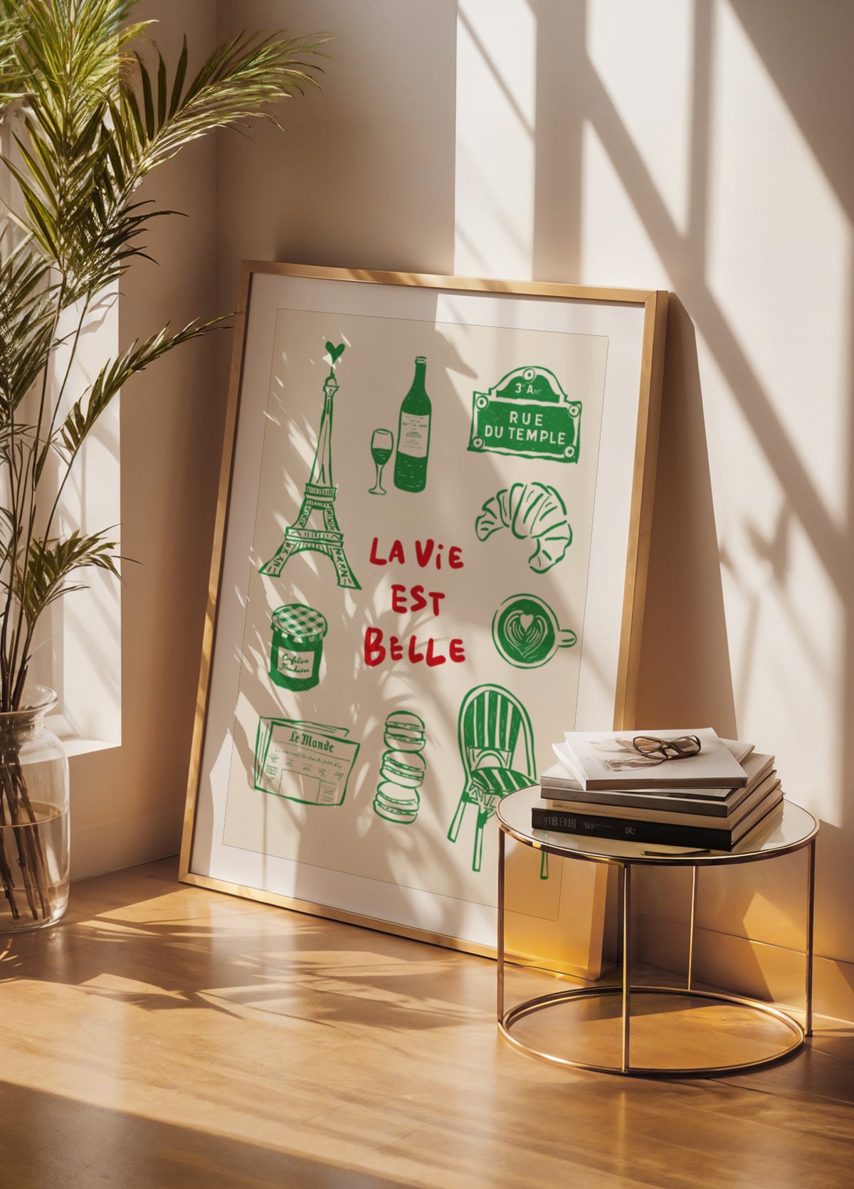 La Vie Est Belle Paris - Posterbox