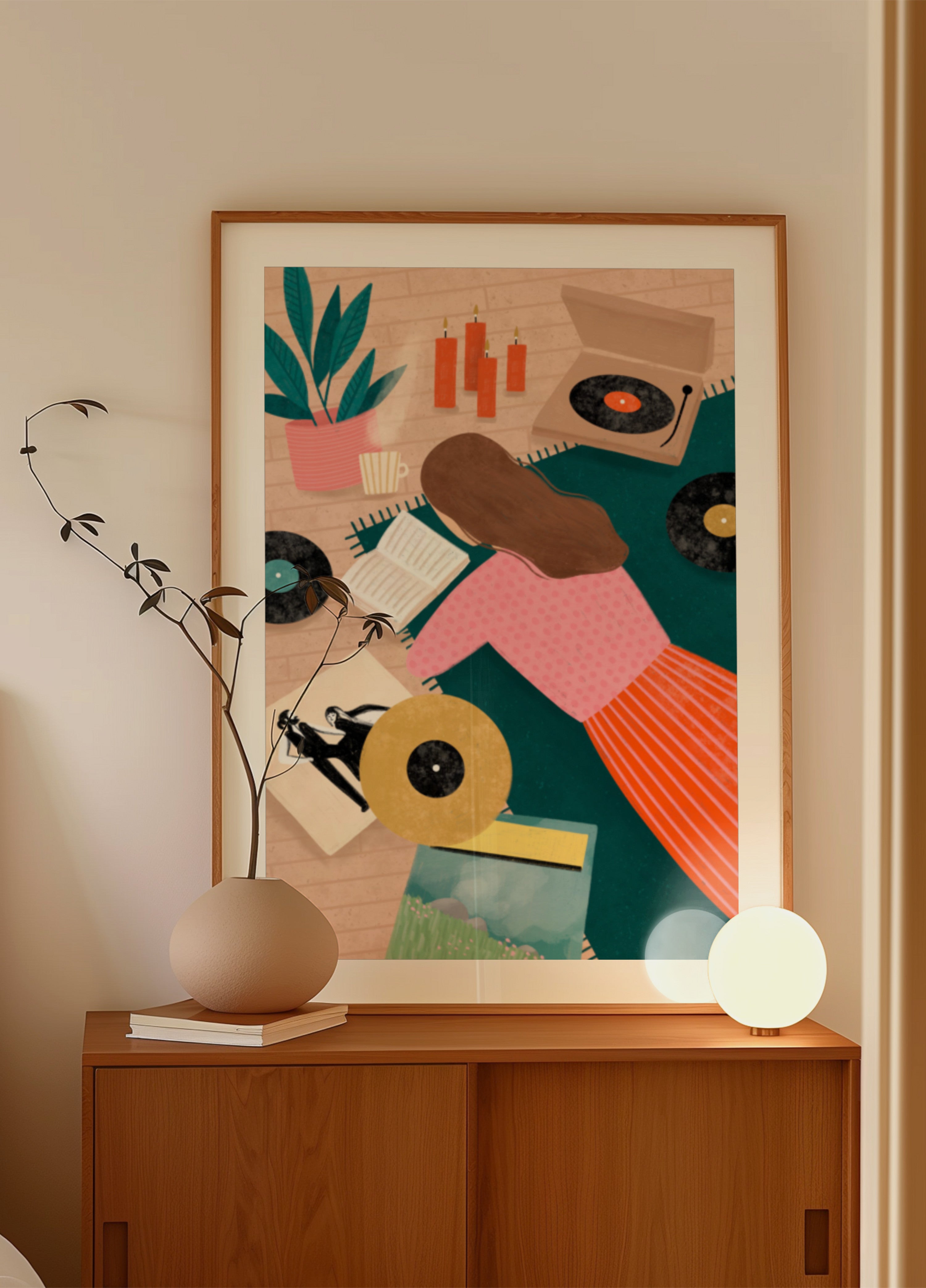 Hyggelig vinyl lyttekunst