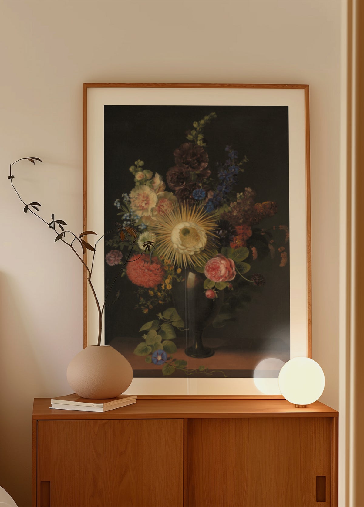 A Porphyry Vase With Cactus Grandiflora and Other Flowers By C. D. Fritzsch - Posterbox