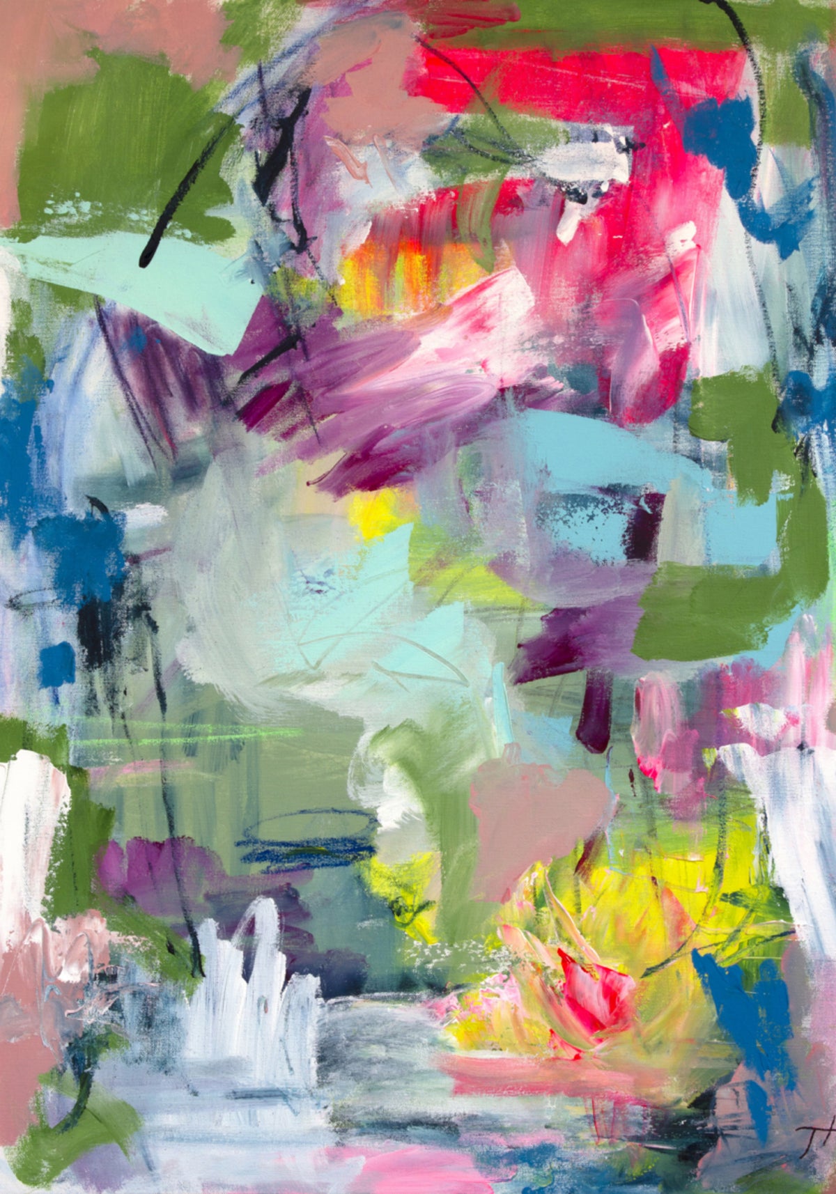 Vibrant Abstract Energy - Posterbox