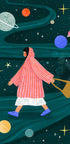 Dreamy Space Walk - Posterbox
