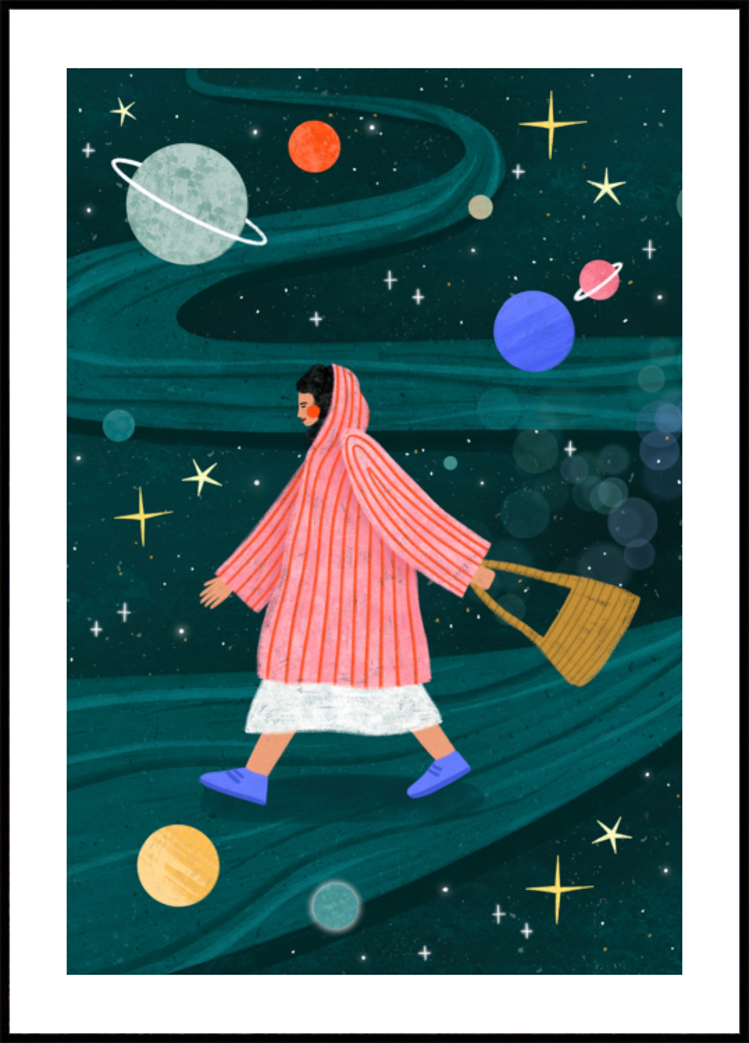 Dreamy Space Walk