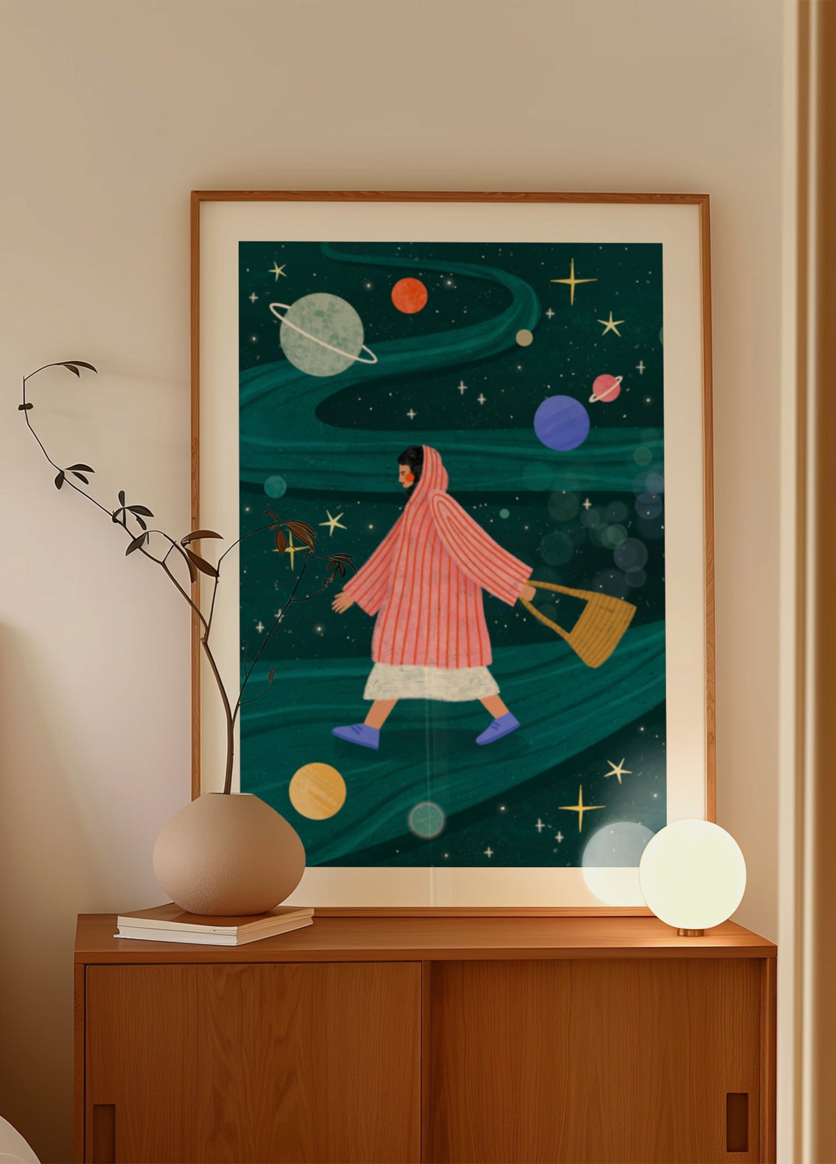 Dreamy Space Walk - Posterbox