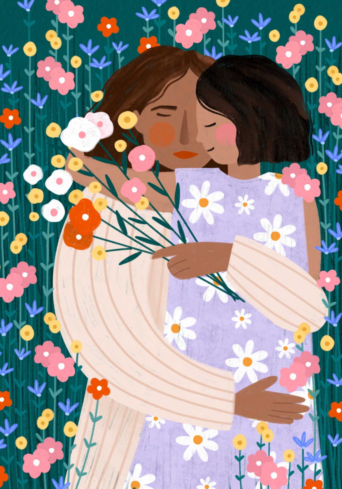 Floral Embrace - Posterbox