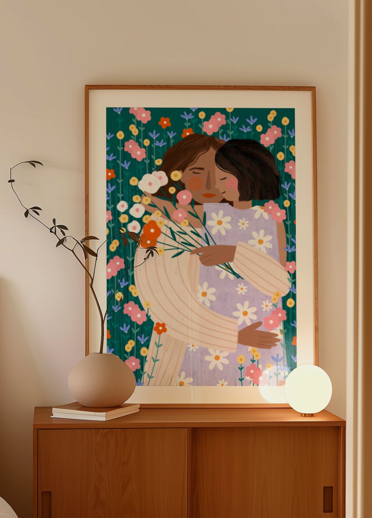 Floral Embrace - Posterbox
