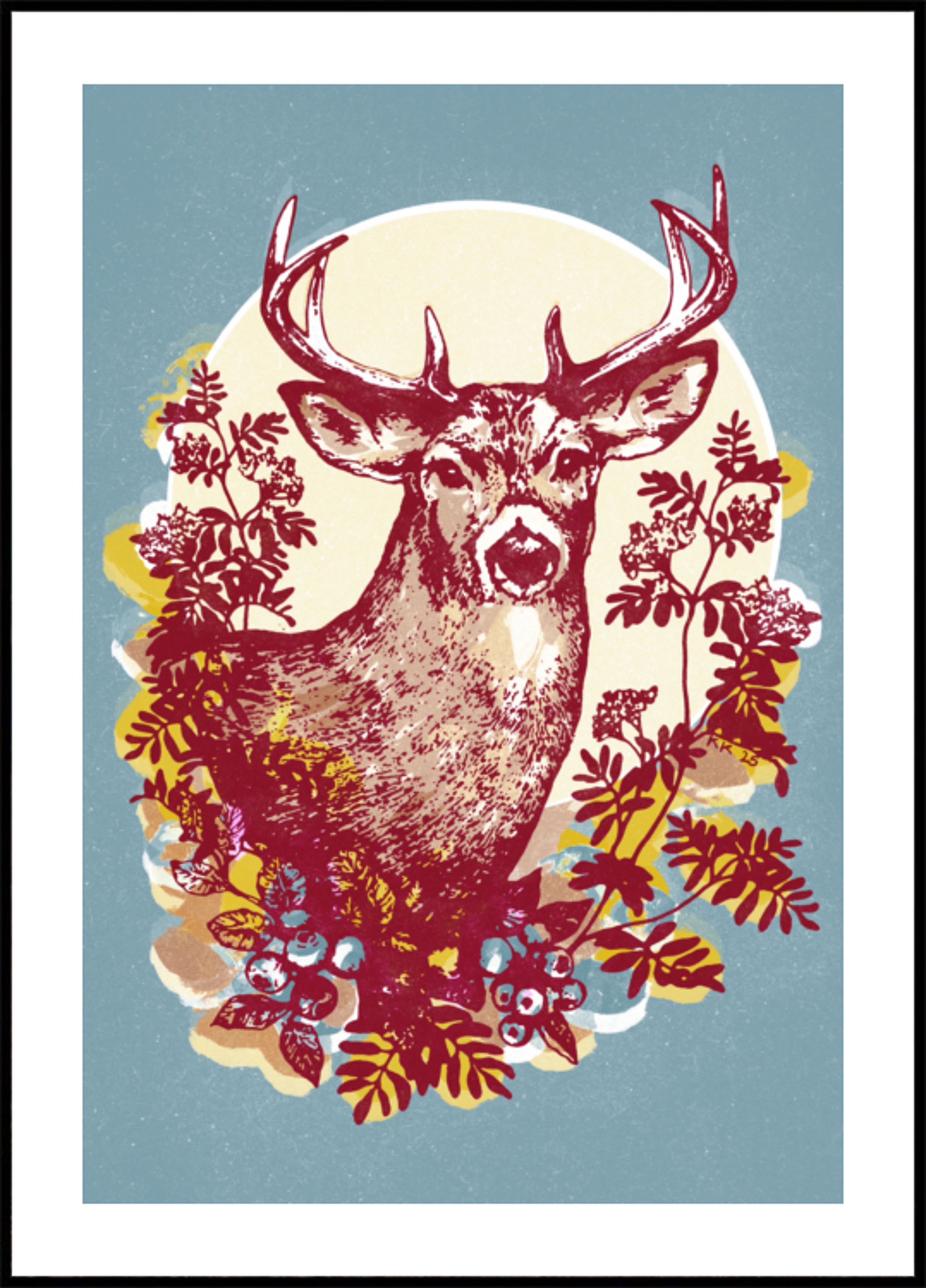 Elegant Forest Stag