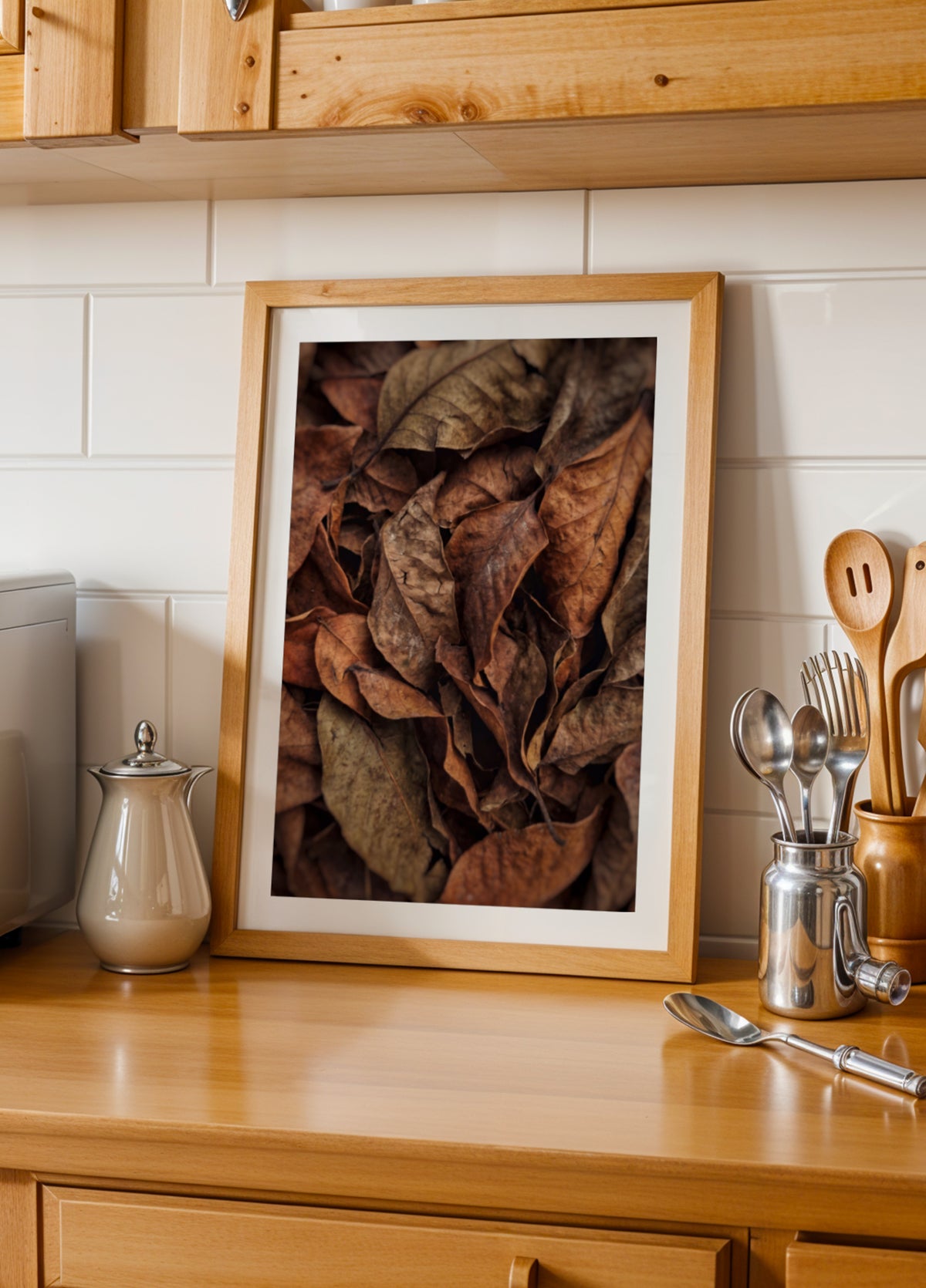 Textured Autumn Leaves