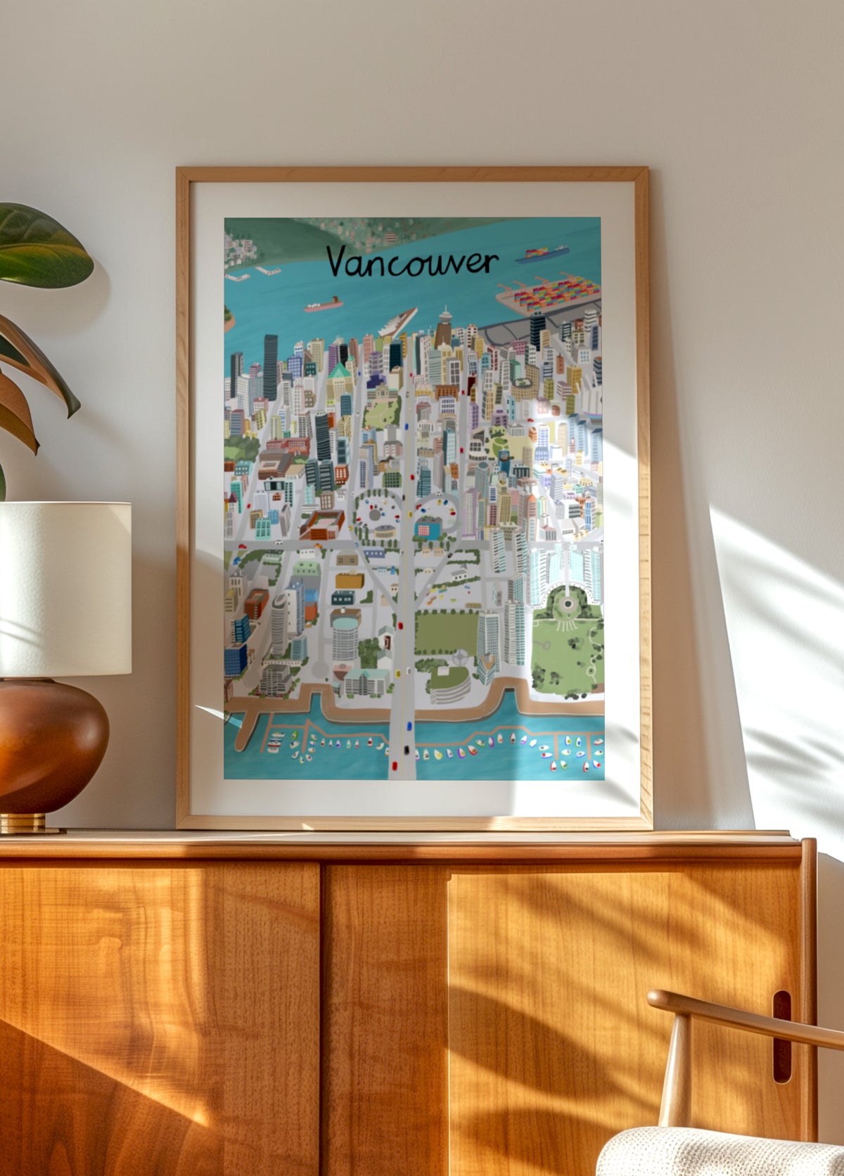 Vibrant Vancouver City