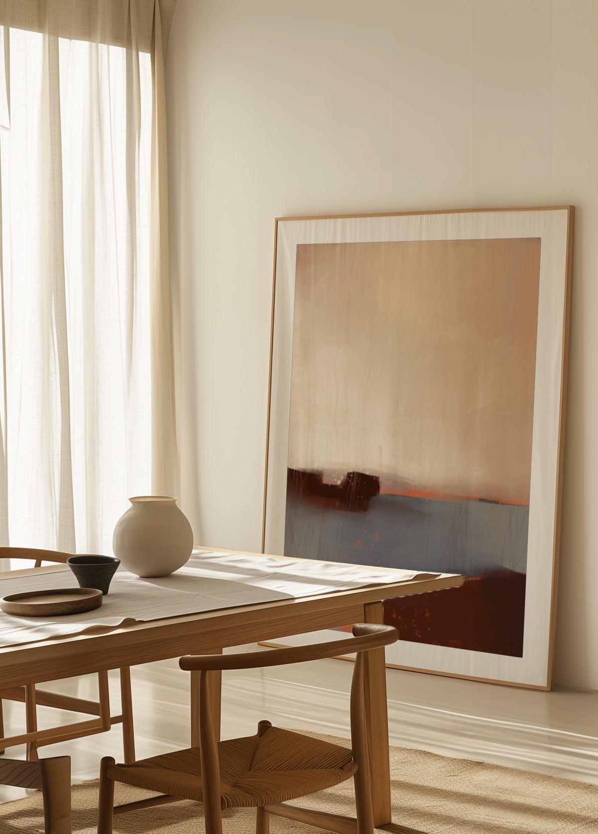 Abstract Landscape Serenity