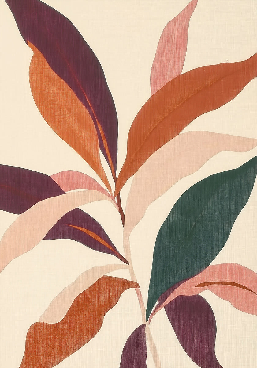 Abstract Plants Plakat - Posterbox