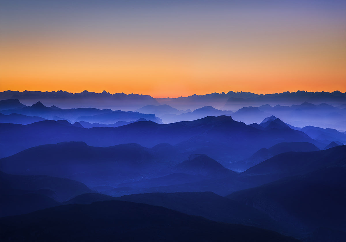 Misty Mountains - Posterbox