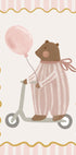 Bear with Pink Balloon (NEW) - Posterbox
