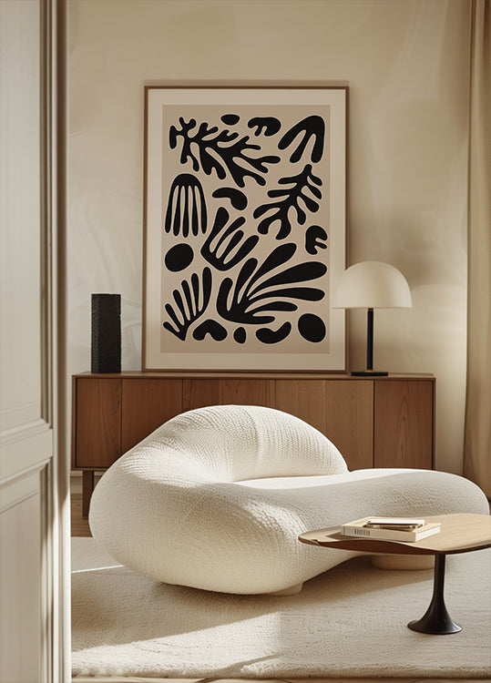 Henri Matisse Black Algae Collection #3 Plakat