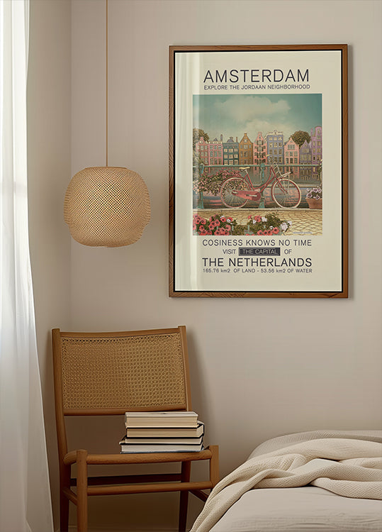 Amsterdam print Plakat - Posterbox
