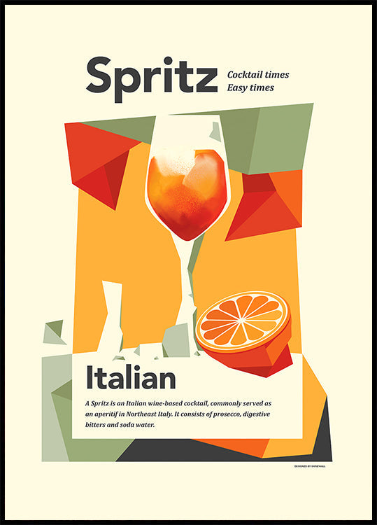 Aperol spritz print - Posterbox