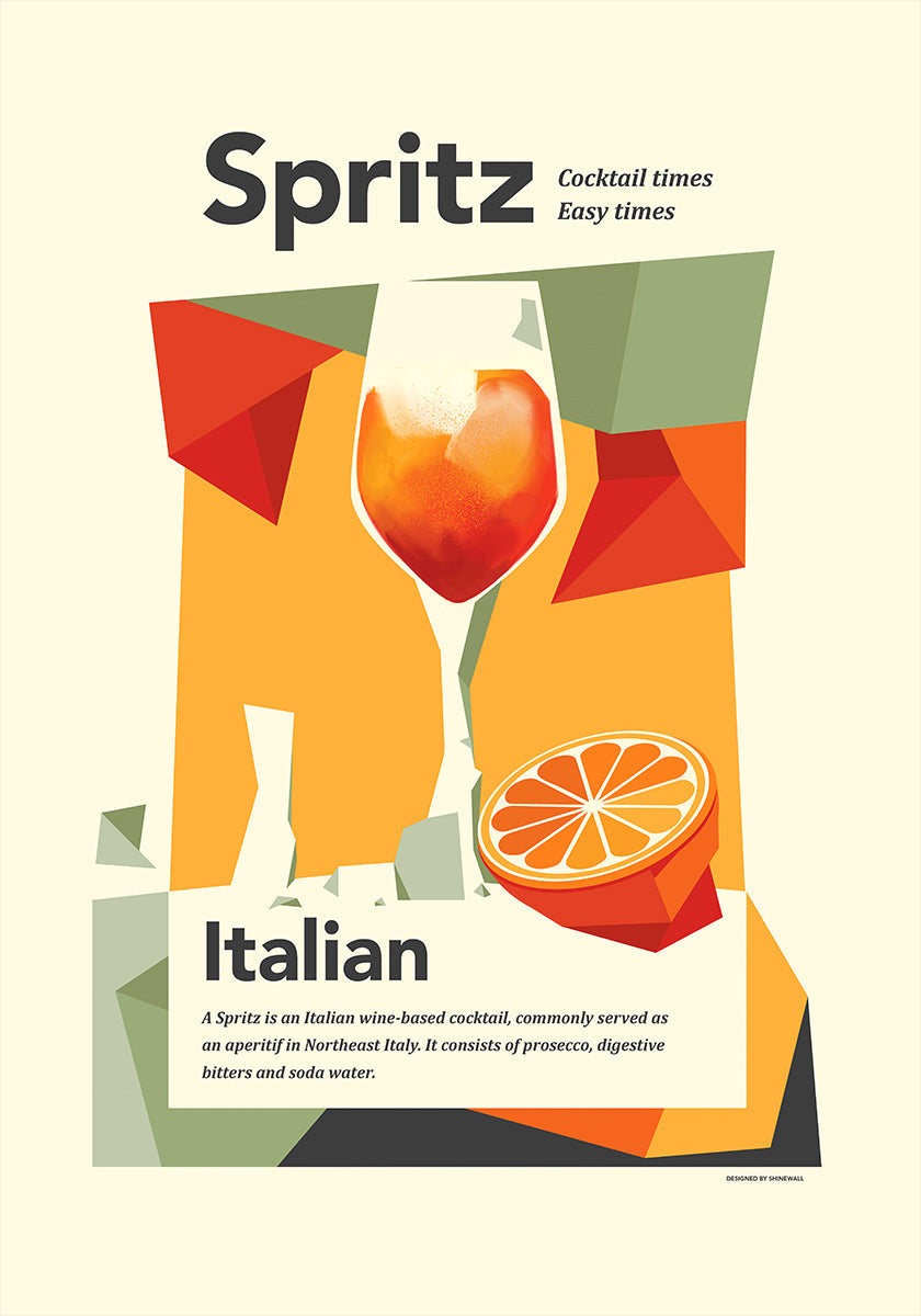Aperol spritz print - Posterbox