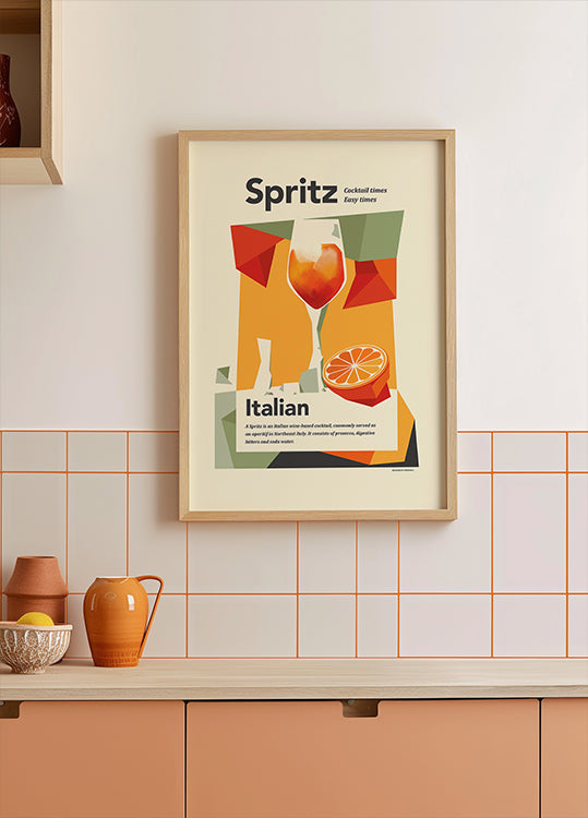 Aperol spritz print - Posterbox