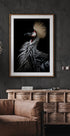 Crowned crane's portrait - Posterbox