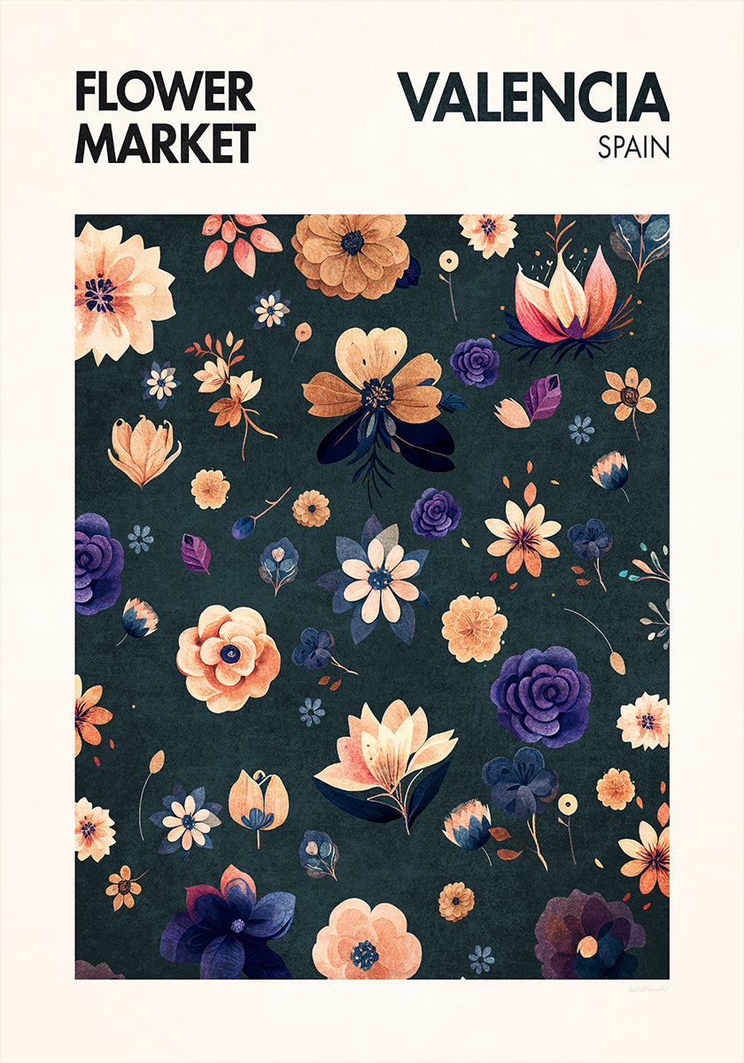 Blossoms of Valencia - Posterbox