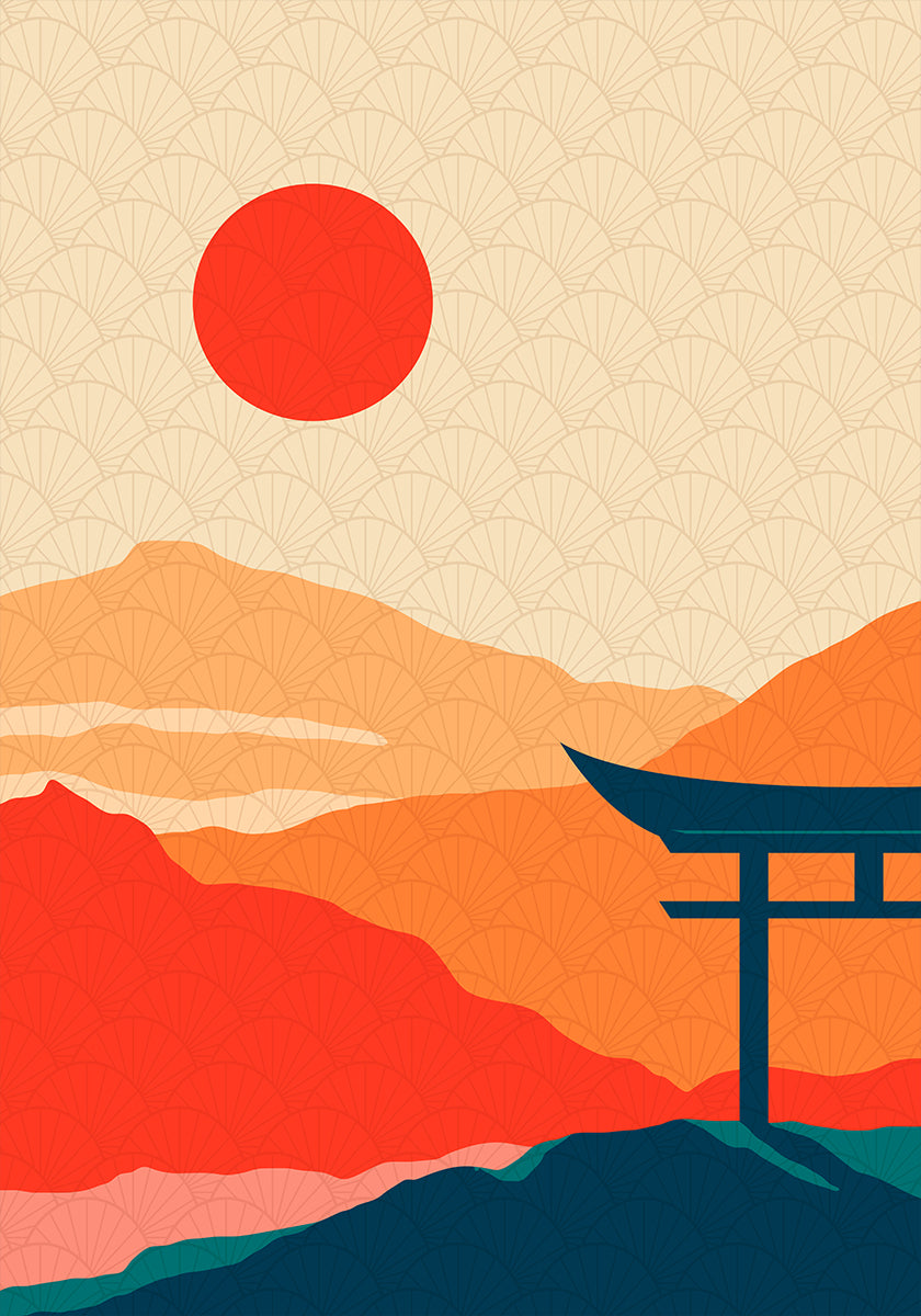 Sunset Delight Plakat - Posterbox