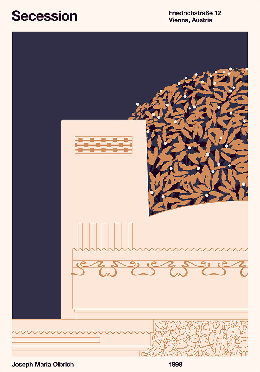 Secession Cream - Posterbox