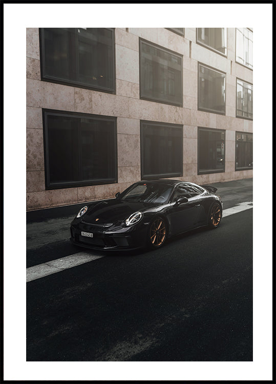 Porsche 911 Plakat