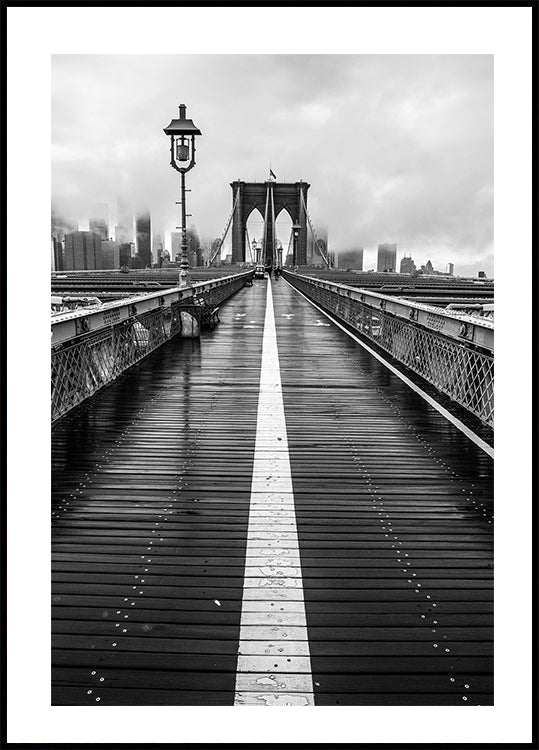 Brooklyn Bridge Walk Plakat - Posterbox.dk