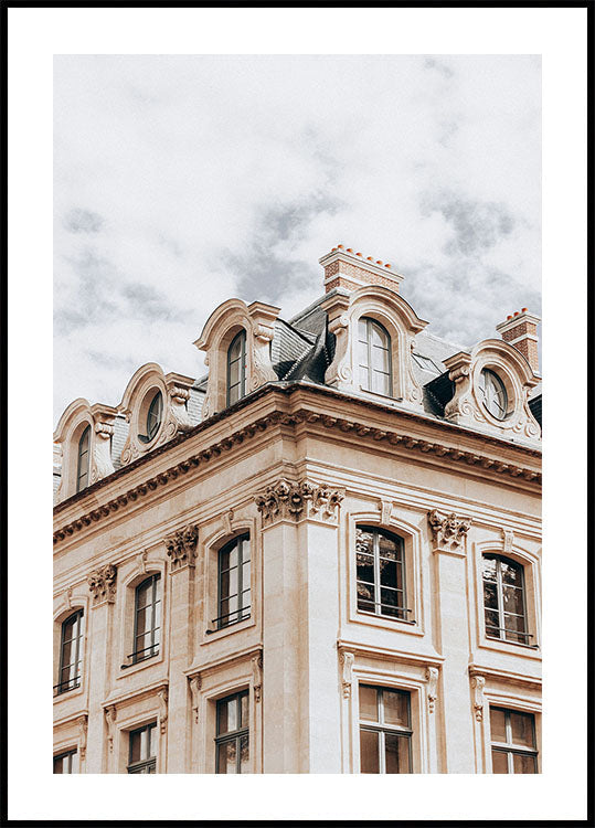 Classic Building in Paris Plakat - Posterbox.dk
