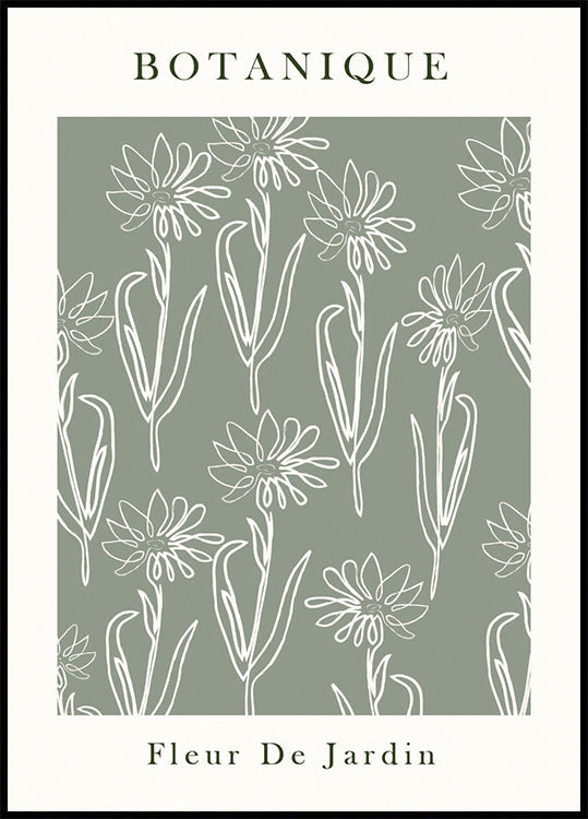 Fleur De Jardin No. 2 Plakat - Posterbox.dk