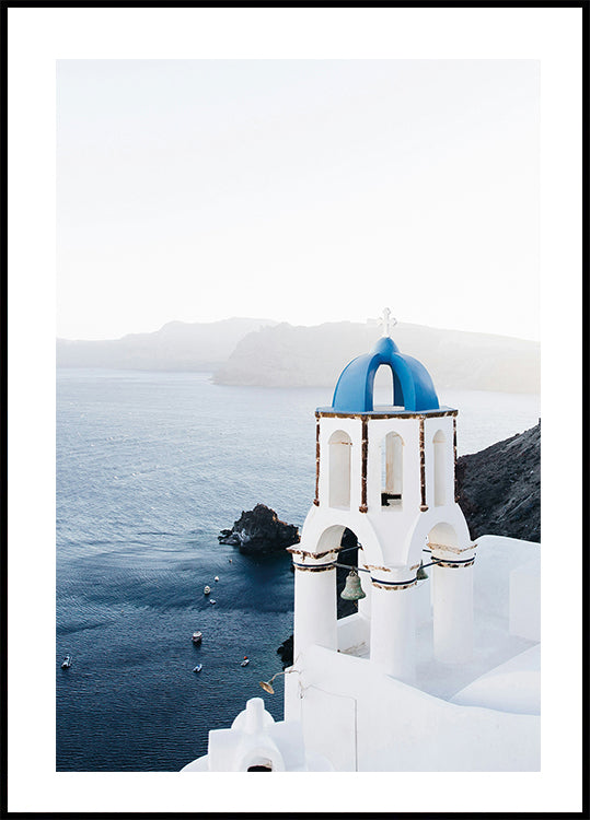 Santorini Coast Plakat - Posterbox.dk