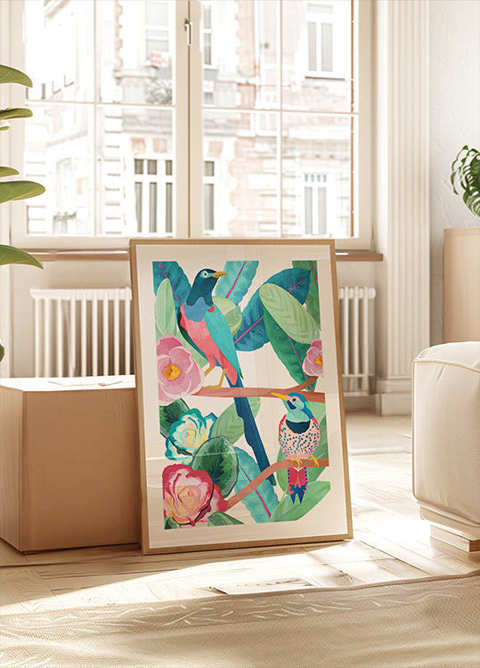 Birds of Spring Plakat - Posterbox