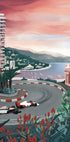 Monaco Circuit Plakat - Posterbox