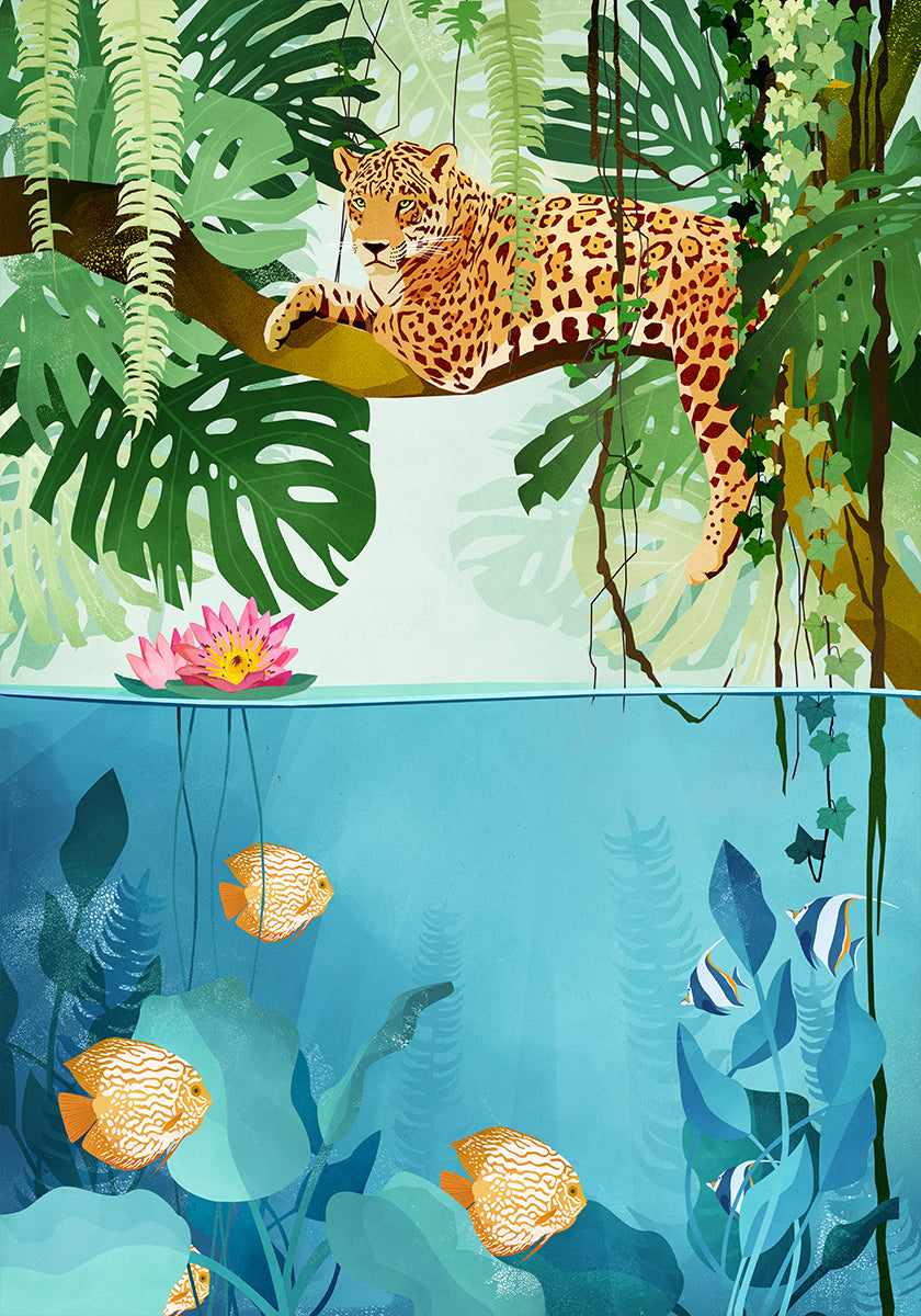 Welcome To the Jungle Plakat - Posterbox